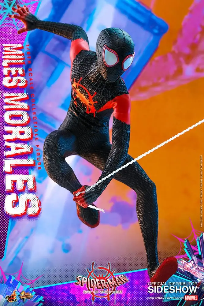 Spider-Man: Into the Spider-Verse Movie Masterpiece 1/6 Miles Morales akciófigura 29 cm termékfotó
