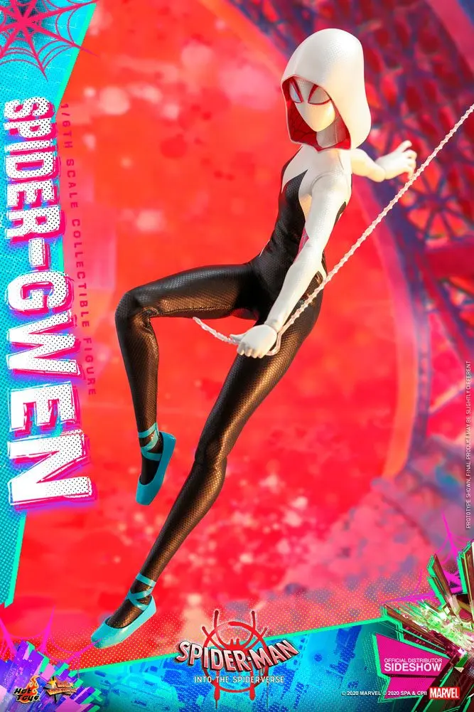 Spider-Man: Into the Spider-Verse Movie Masterpiece 1/6 Spider-Gwen akciófigura 27 cm termékfotó
