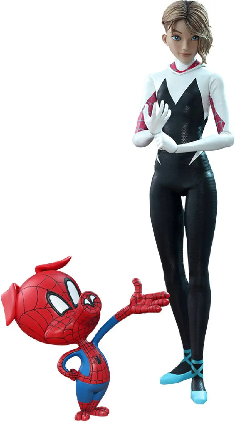 Spider-Man: Into the Spider-Verse Movie Masterpiece 1/6 Spider-Gwen akciófigura 27 cm termékfotó