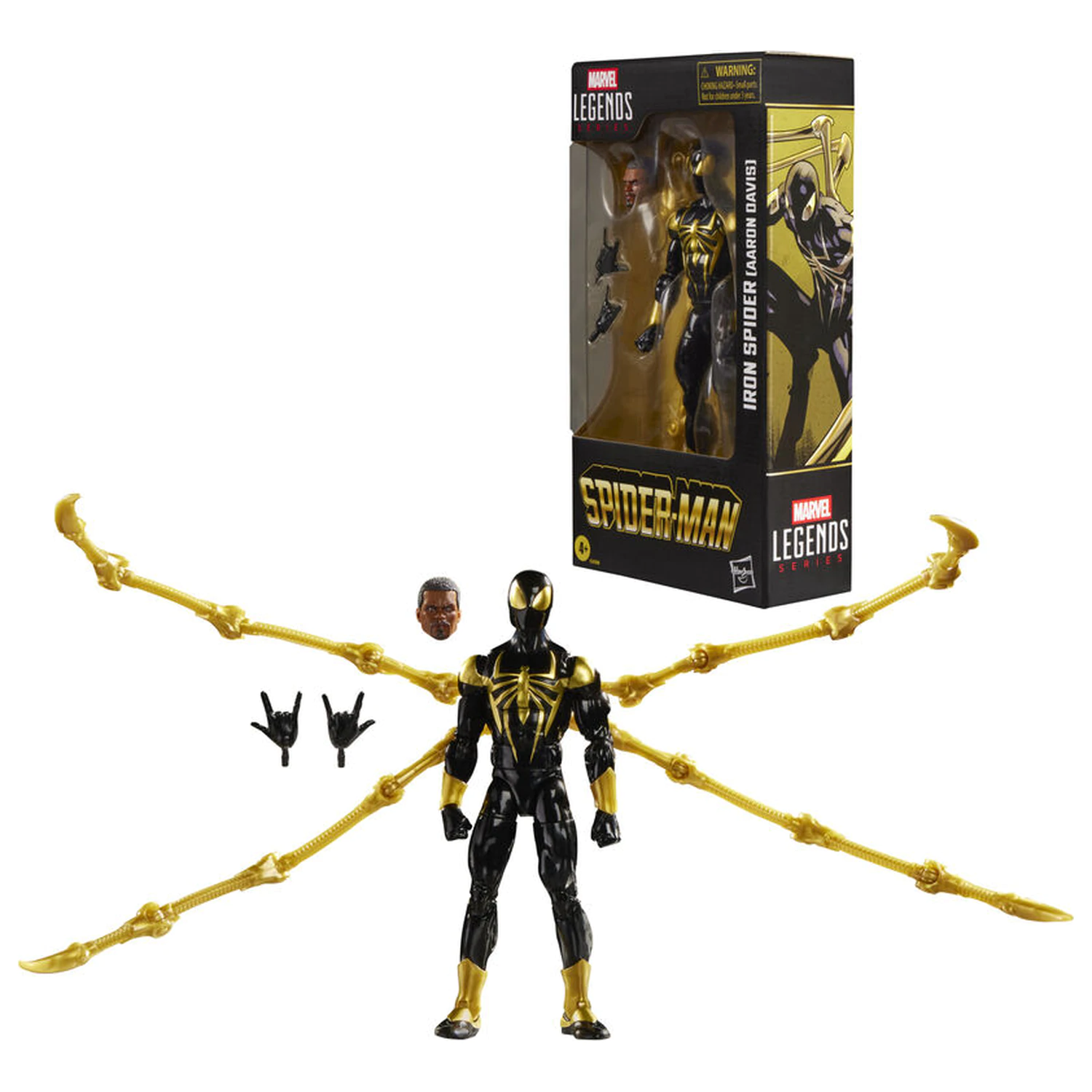 Spider-Man Iron Spider Aroon Davis figura 15cm termékfotó