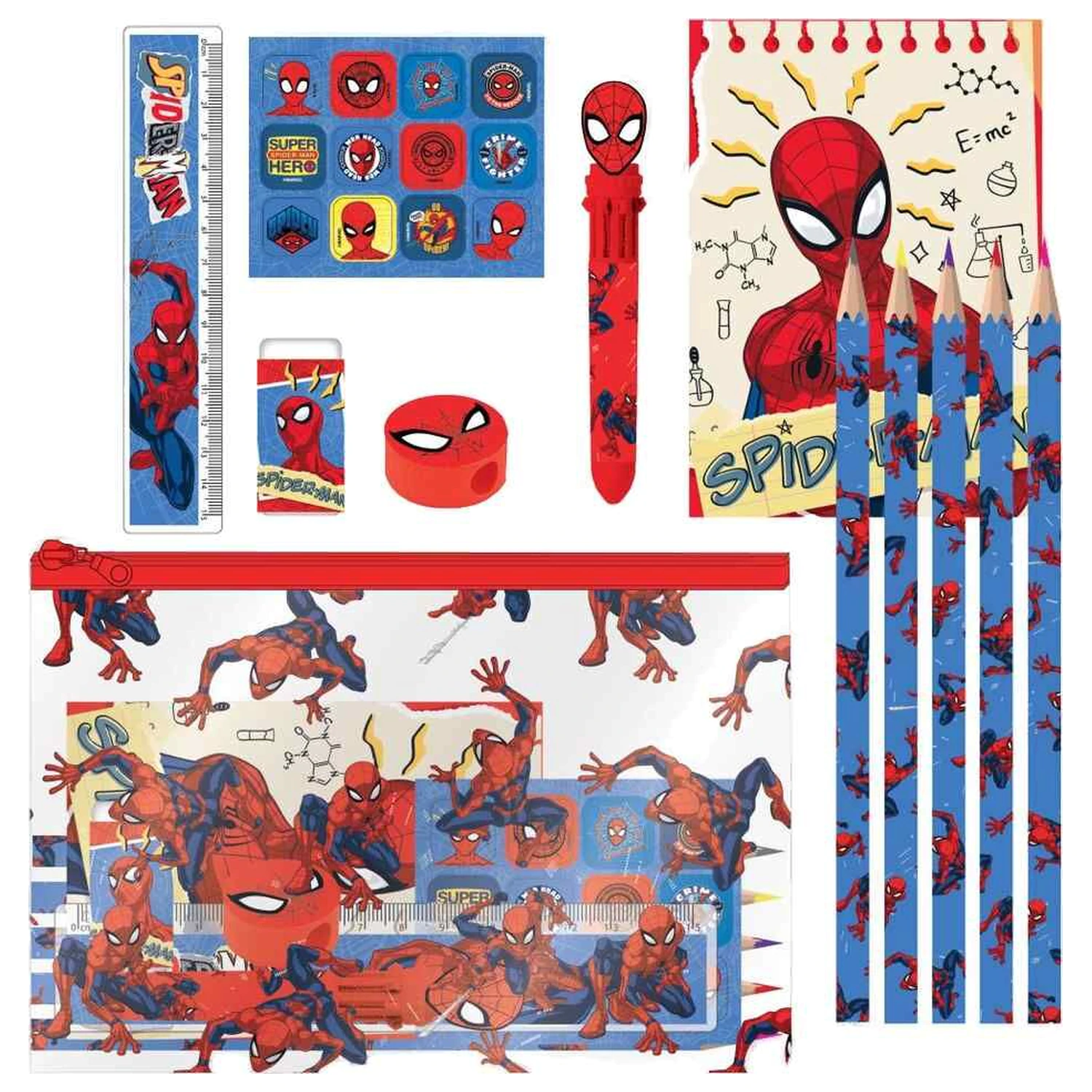 Spider-Man írószer csomag termékfotó