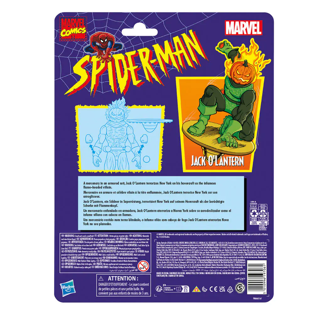 Spider-Man Jack O Lantern figura 15cm termékfotó