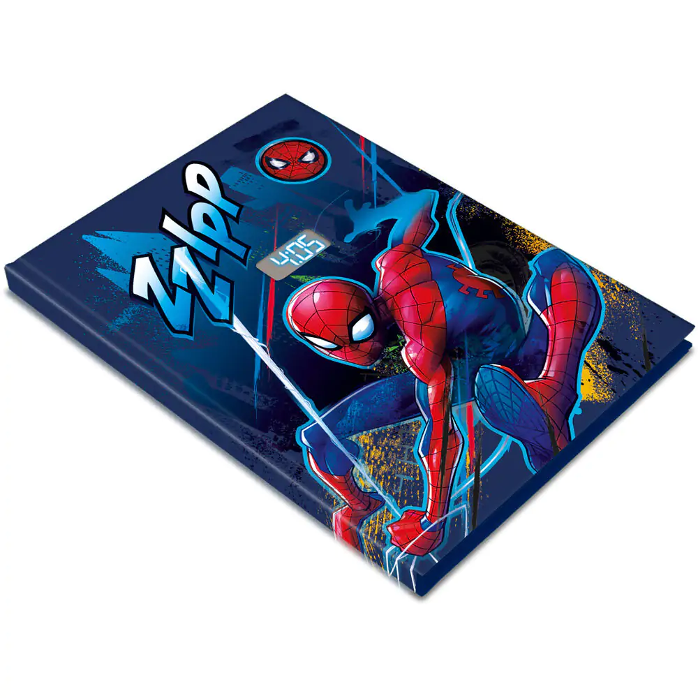 Spider-Man jegyzetfüzet órával termékfotó