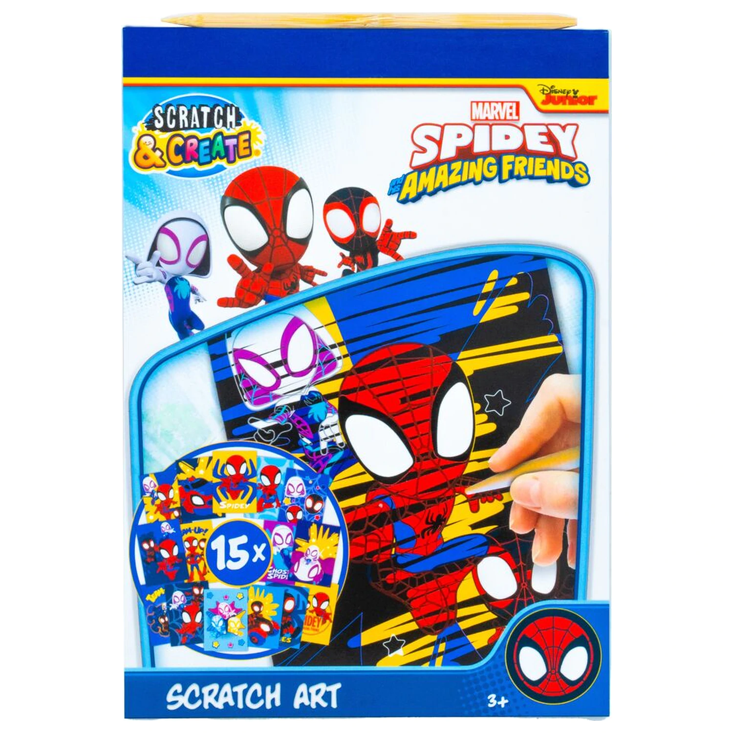 Spider-Man karcoló készlet termékfotó