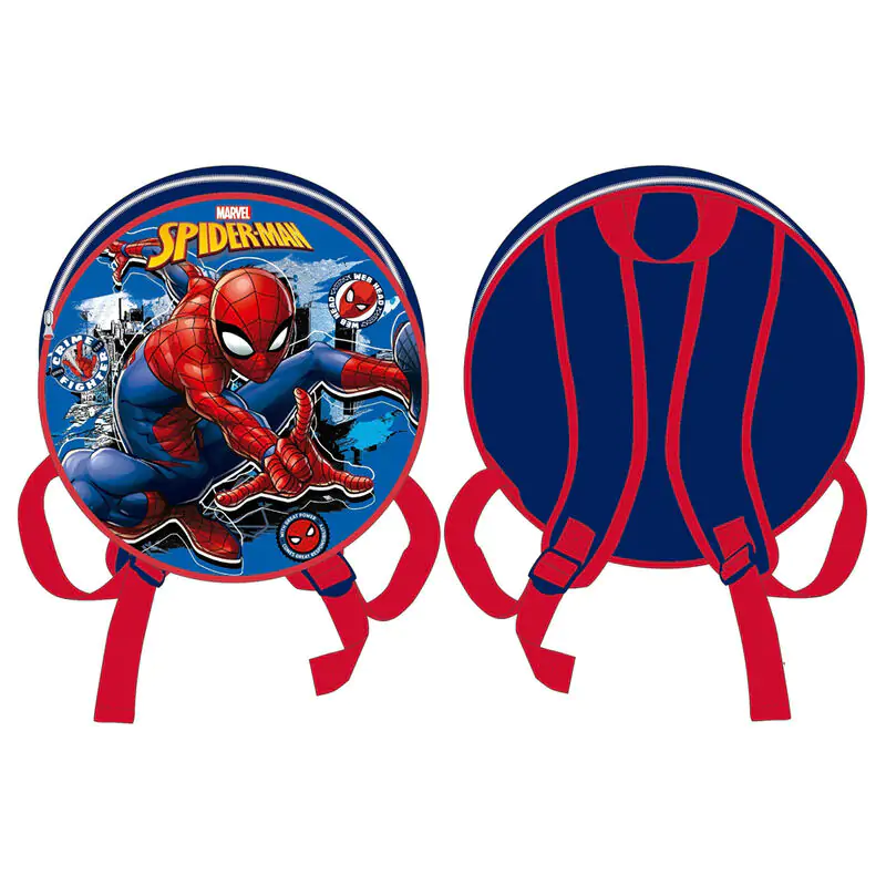 Spider-Man kör alakú táska hátizsák 27cm termékfotó