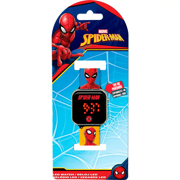 Marvel Spiderman led watch termékfotó