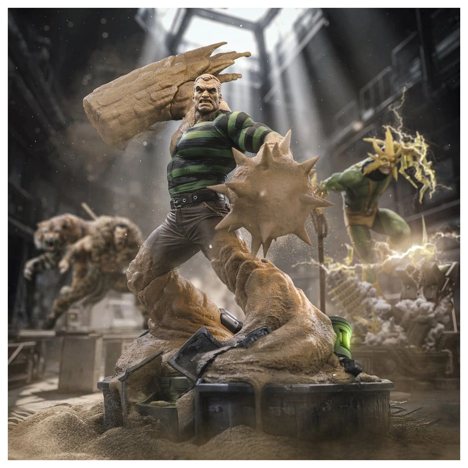 Spider-Man Marvel Comics Art Scale 1/10 Sandman szobor figura 30 cm termékfotó