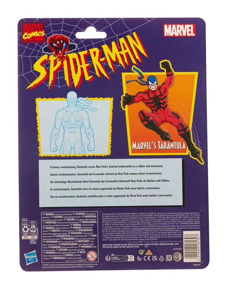 Spider-Man Marvel Legends Retro Collection Marvel's Tarantula akciófigura 15 cm termékfotó