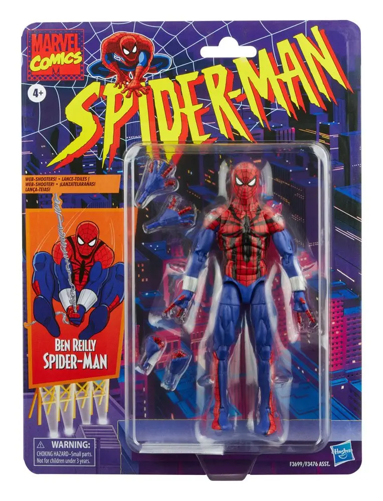 Spider-Man Marvel Legends Series 2022 Ben Reilly Spider-Man akciófigura 15 cm termékfotó