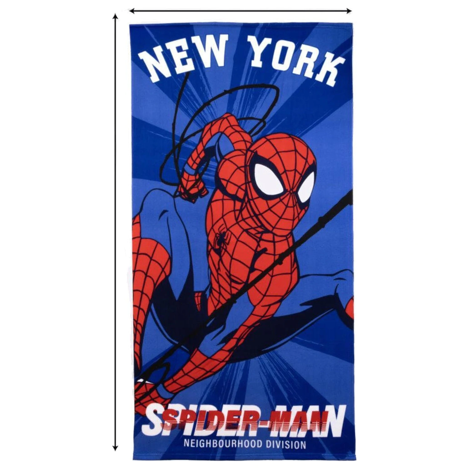 Spider-Man mikroszálas törölköző termékfotó
