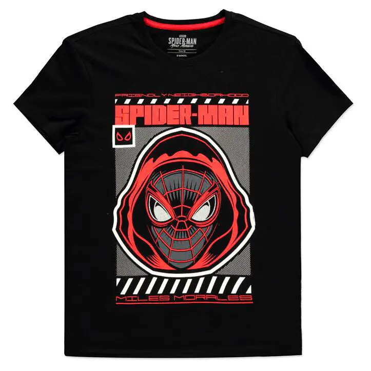 Spider-Man Miles Morales Miles Hood póló termékfotó