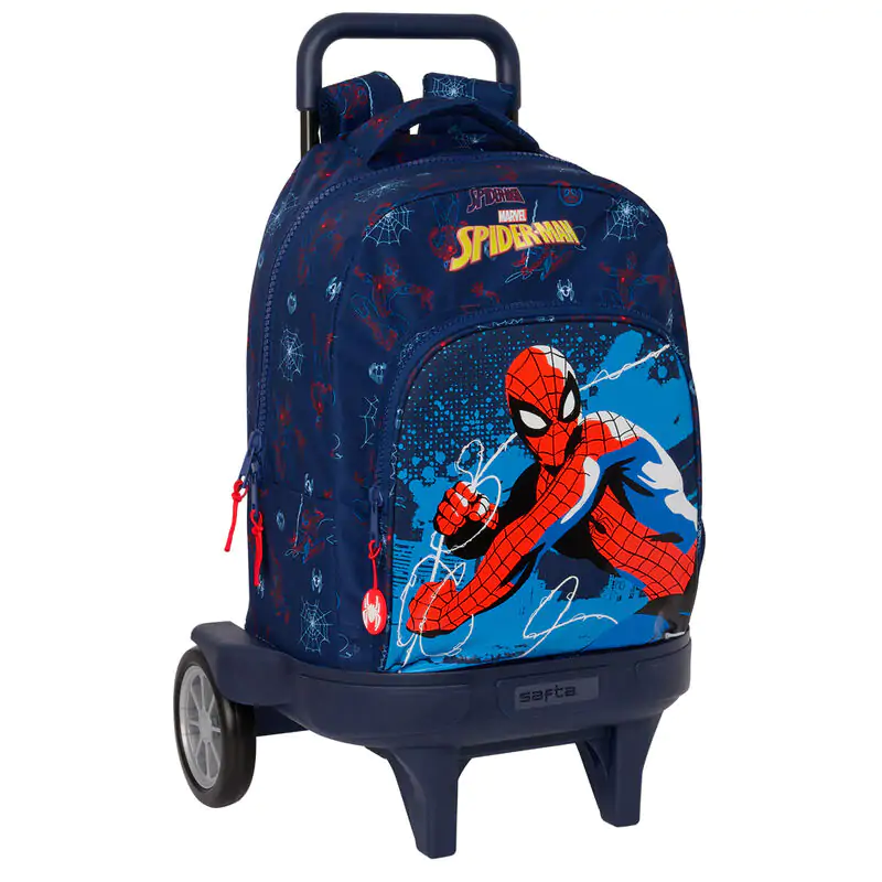 Spider-Man Neon Compact Evolution gurulós táska 45cm termékfotó