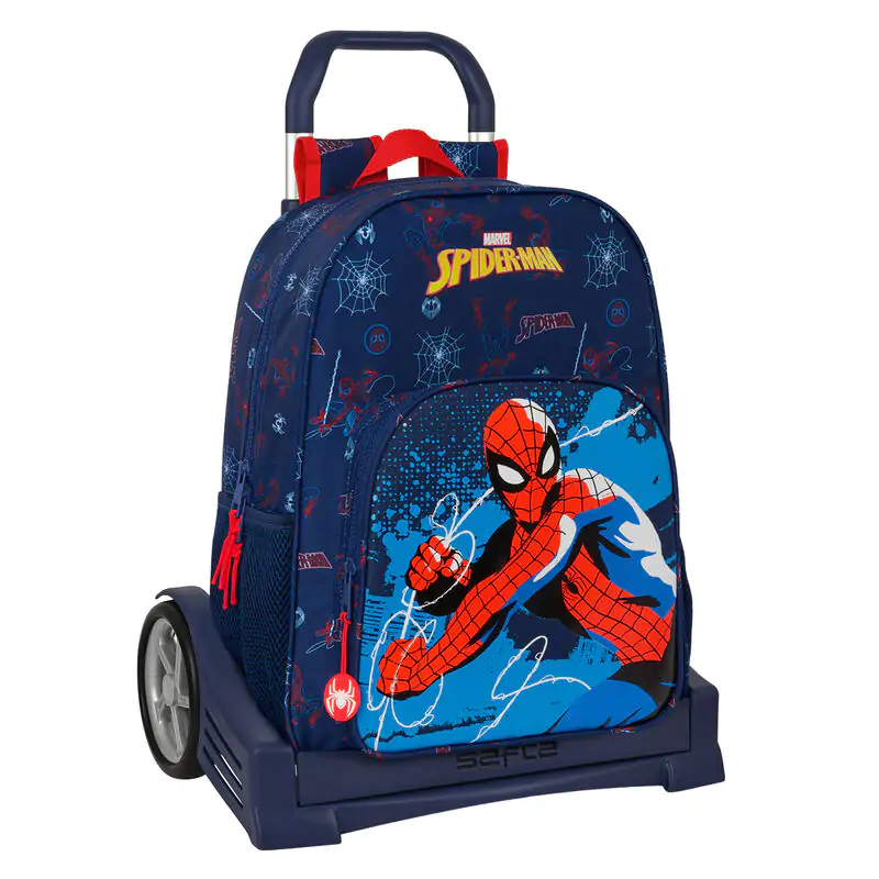 Spider-Man Neon evolution gurulós táska 42cm termékfotó