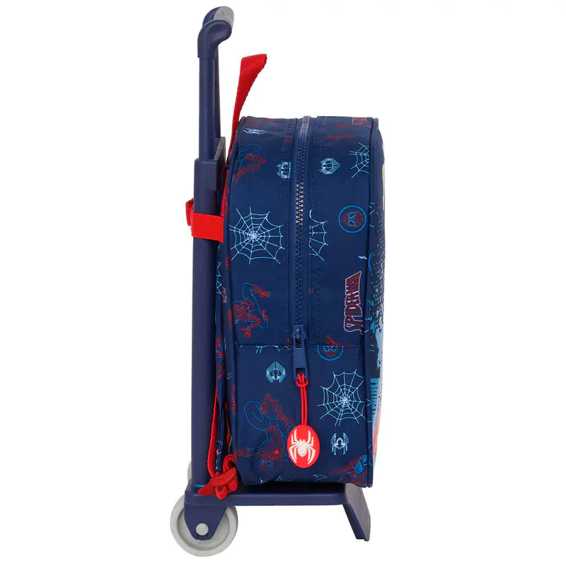 Spider-Man Neon gurulós táska 27cm termékfotó