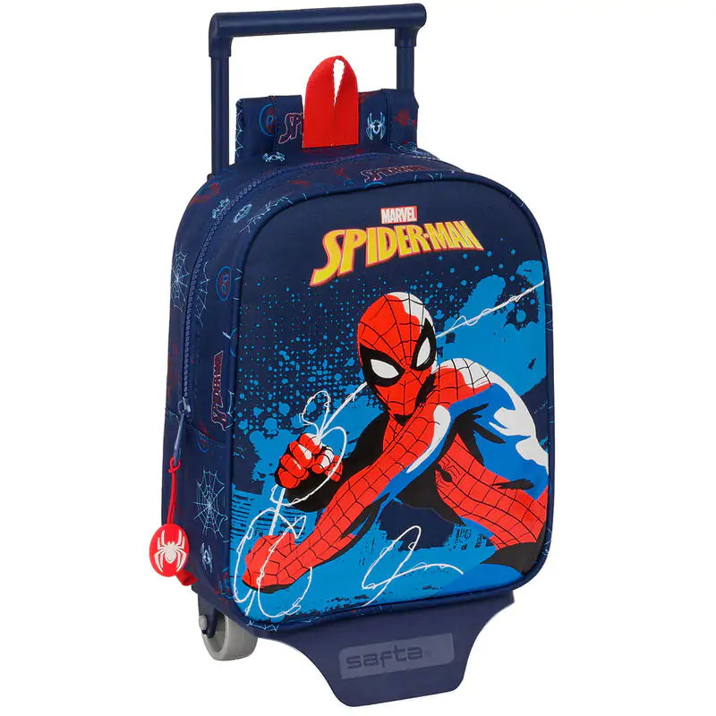 Spider-Man Neon gurulós táska 27cm termékfotó