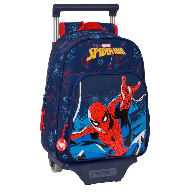 Spider-Man Neon gurulós táska 33cm termékfotó