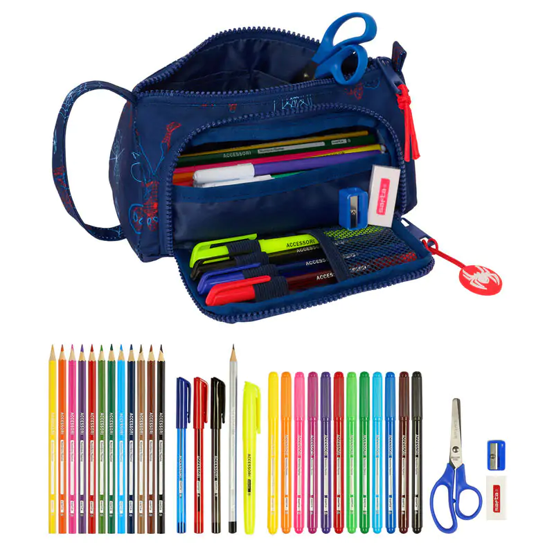 Spider-Man Neon tolltartó lehajtható zsebbel termékfotó