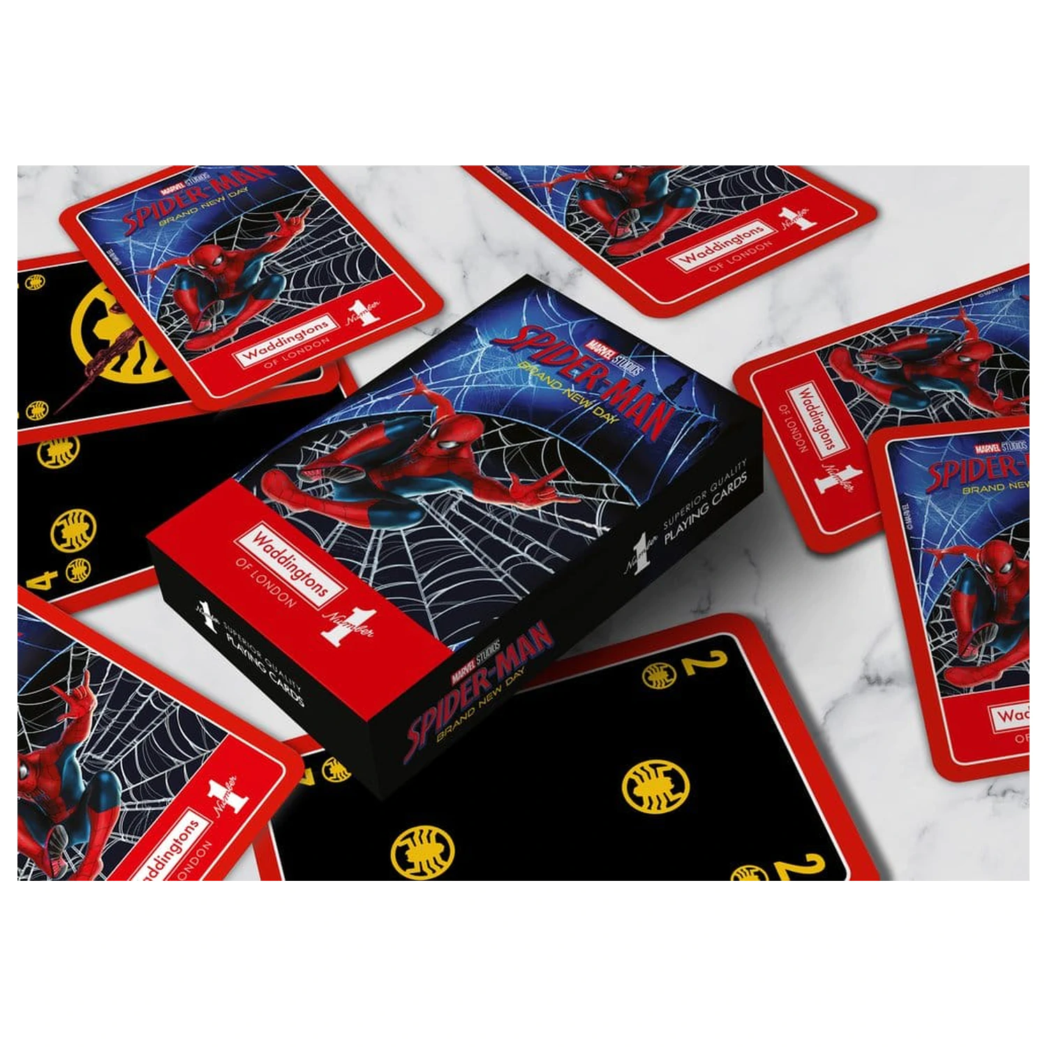 Spider-Man No.1 kártyajáték német nyelvű termékfotó