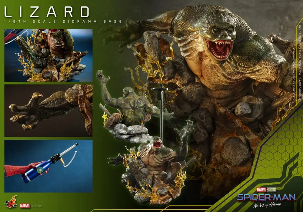 Spider-Man: No Way Home 1/6 Lizard Diorama alap termékfotó