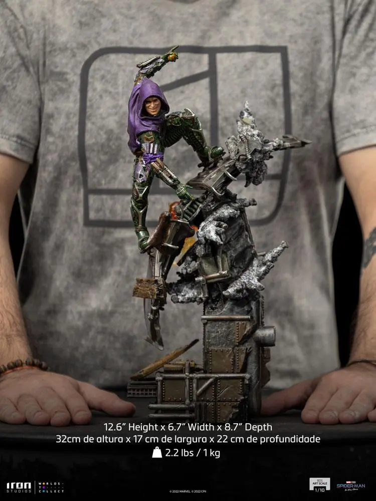 Spider-Man: No Way Home BDS Art Scale Deluxe 1/10 Green Goblin szobor figura 32 cm termékfotó