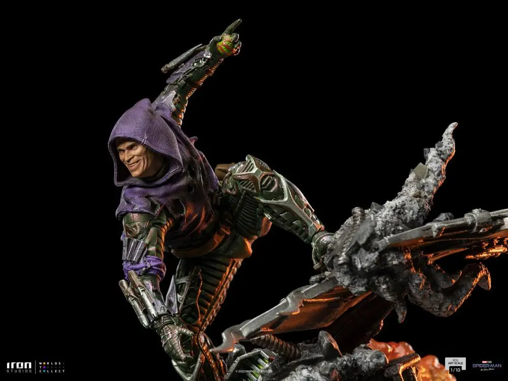 Spider-Man: No Way Home BDS Art Scale Deluxe 1/10 Green Goblin szobor figura 32 cm termékfotó