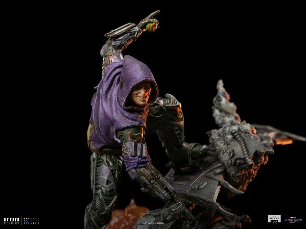 Spider-Man: No Way Home BDS Art Scale Deluxe 1/10 Green Goblin szobor figura 32 cm termékfotó