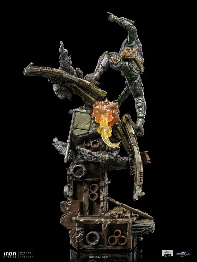 Spider-Man: No Way Home BDS Art Scale Deluxe 1/10 Green Goblin szobor figura 32 cm termékfotó