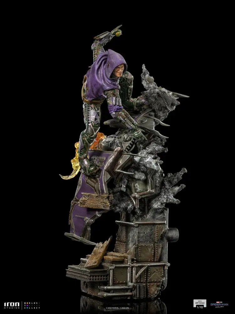 Spider-Man: No Way Home BDS Art Scale Deluxe 1/10 Green Goblin szobor figura 32 cm termékfotó