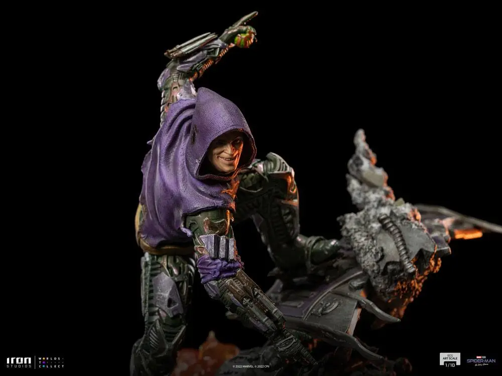 Spider-Man: No Way Home BDS Art Scale Deluxe 1/10 Green Goblin szobor figura 32 cm termékfotó