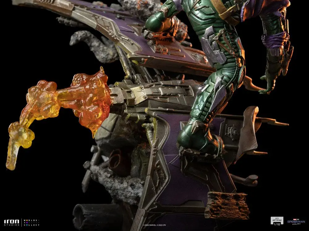Spider-Man: No Way Home BDS Art Scale Deluxe 1/10 Green Goblin szobor figura 32 cm termékfotó