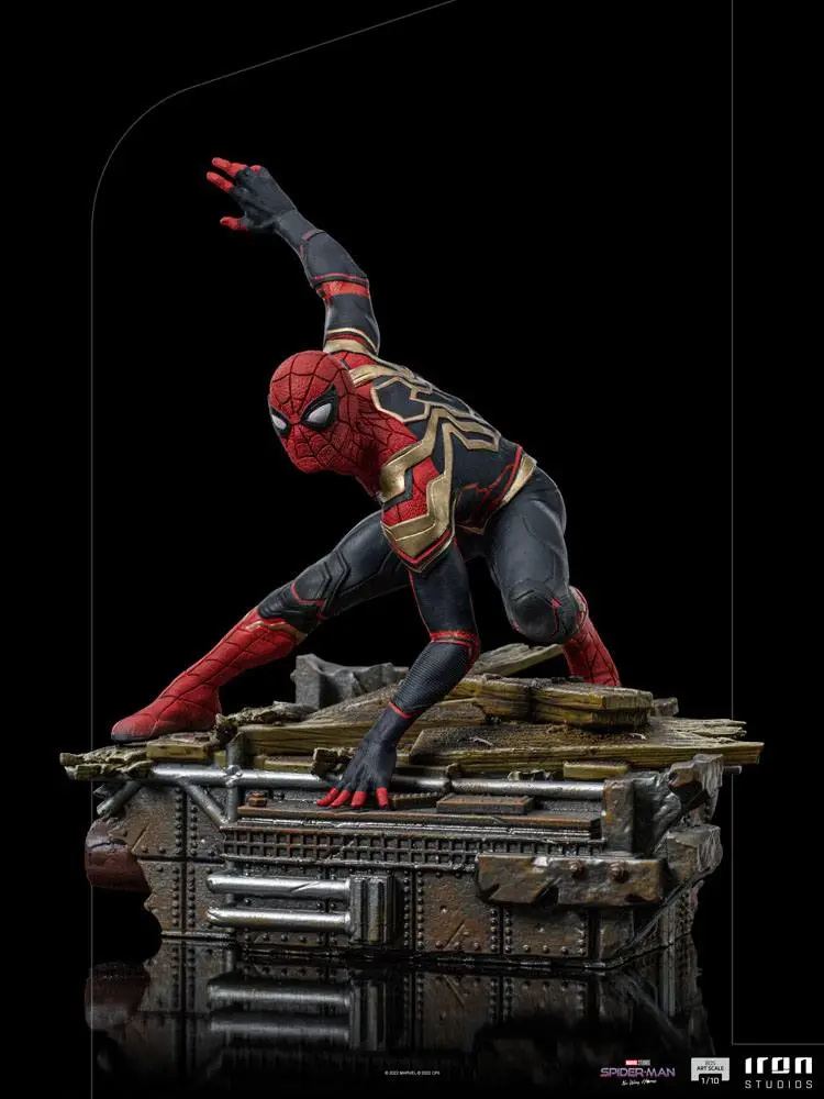 Spider-Man: No Way Home BDS Art Scale Deluxe 1/10 Spider-Man Peter #1 szobor figura 19 cm termékfotó