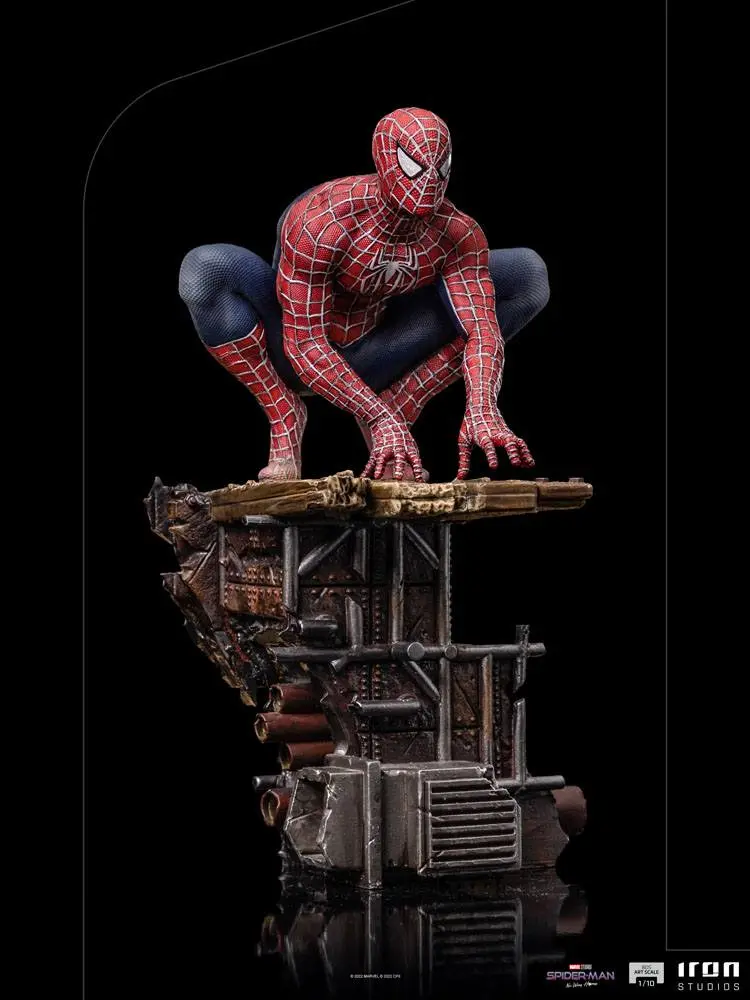 Spider-Man: No Way Home BDS Art Scale Deluxe szobor figura 1/10 Spider-Man Peter #2 20 cm termékfotó