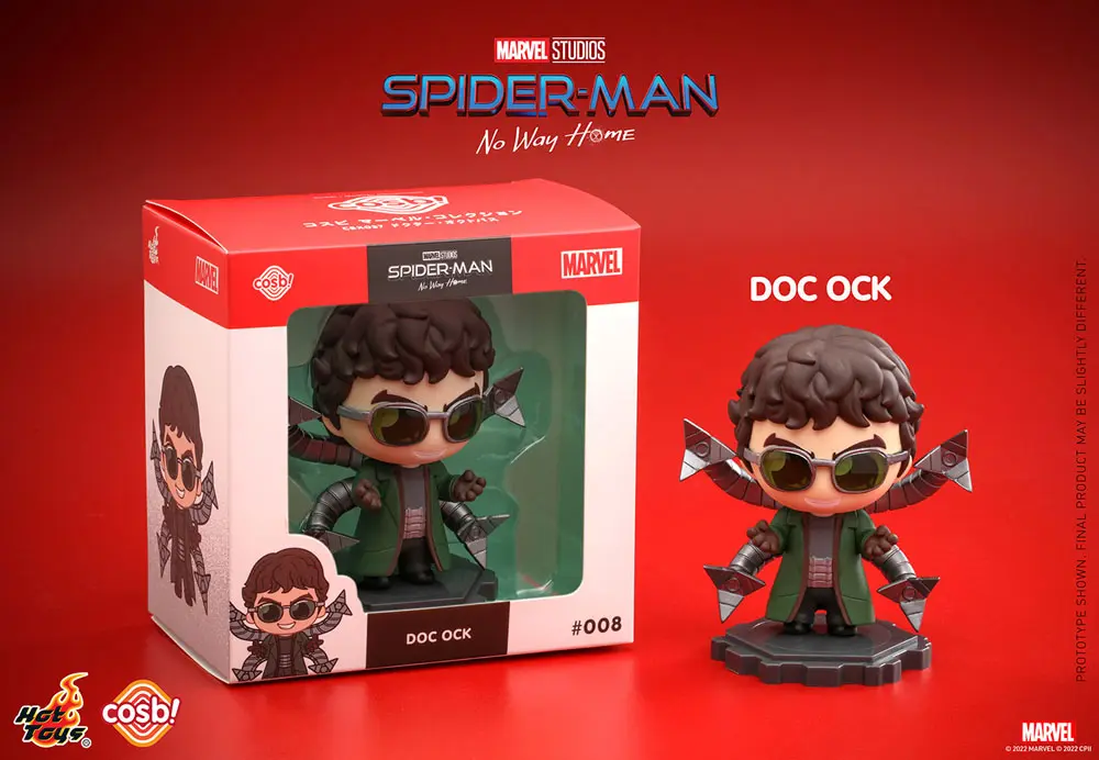 Spider-Man: No Way Home Cosbi Minifigur Doc Ock 8 cm termékfotó