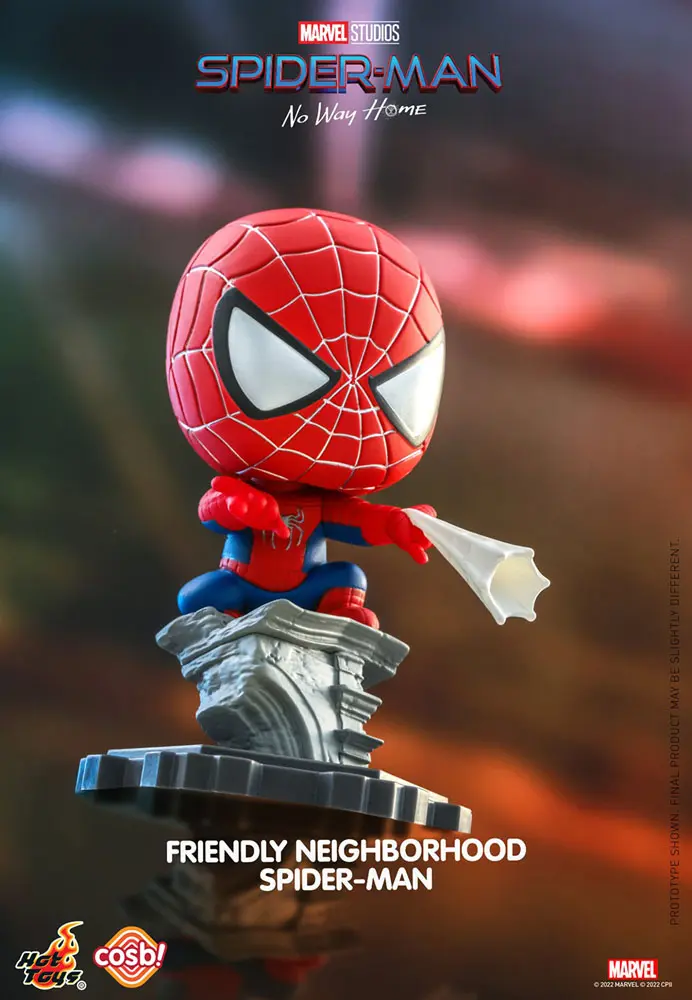 Spider-Man: No Way Home Cosbi Mini figura Friendly Neighborhood Spider-Man 8 cm termékfotó