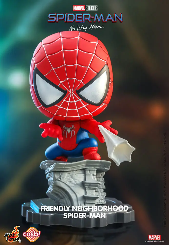 Spider-Man: No Way Home Cosbi Mini figura Friendly Neighborhood Spider-Man 8 cm termékfotó