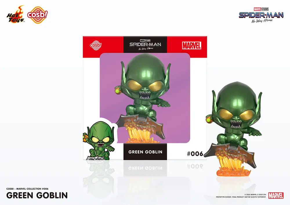 Spider-Man: No Way Home Cosbi Mini figura Green Goblin 8 cm termékfotó