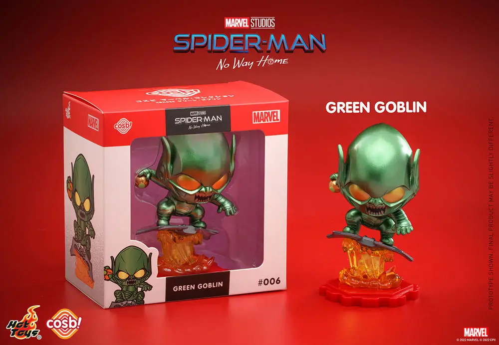 Spider-Man: No Way Home Cosbi Mini figura Green Goblin 8 cm termékfotó