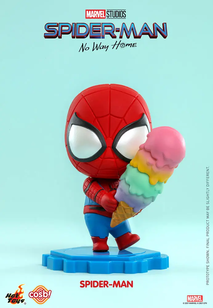 Spider-Man: No Way Home Cosbi Mini figura Spider-Man (Ice Cream) 8 cm termékfotó