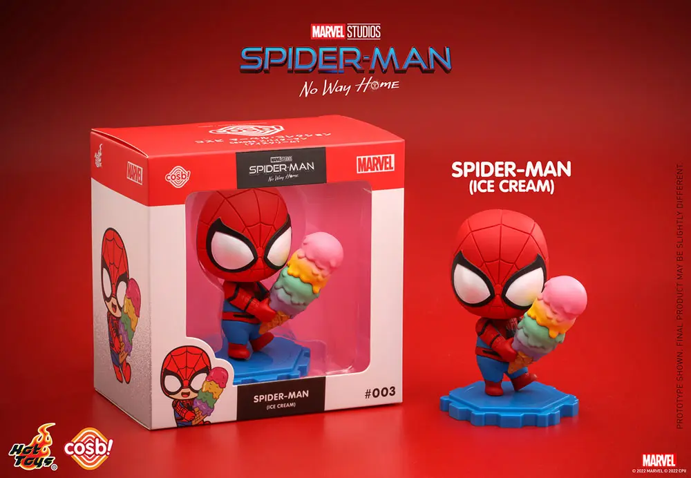 Spider-Man: No Way Home Cosbi Mini figura Spider-Man (Ice Cream) 8 cm termékfotó