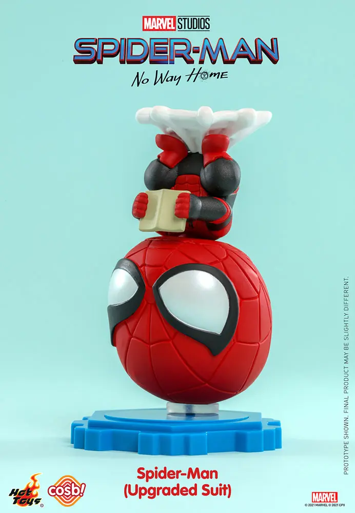 Spider-Man: No Way Home Cosbi Mini figura Spider-Man (Upgraded Suit) 8 cm termékfotó