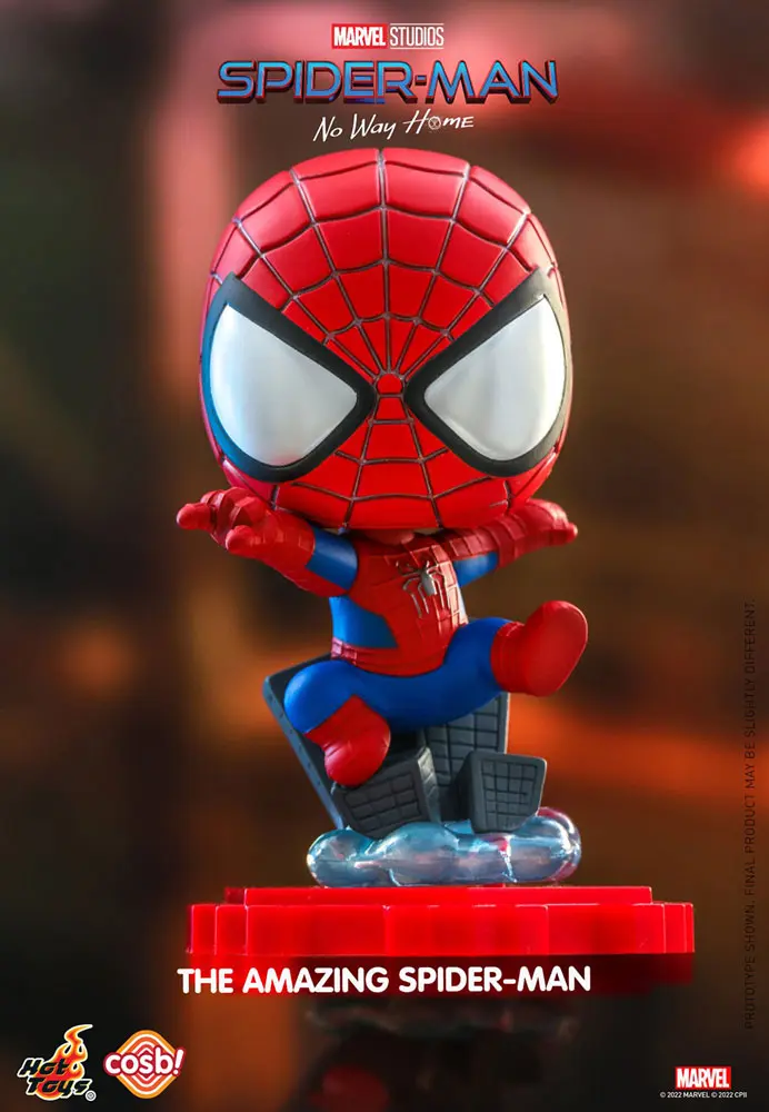 Spider-Man: No Way Home Cosbi Mini figura The Amazing Spider-Man 8 cm termékfotó