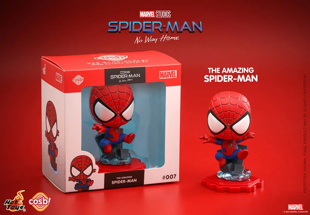 Spider-Man: No Way Home Cosbi Mini figura The Amazing Spider-Man 8 cm termékfotó
