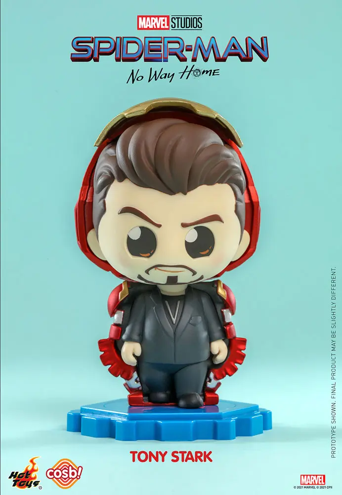 Spider-Man: No Way Home Cosbi Mini figura Tony Stark 8 cm termékfotó