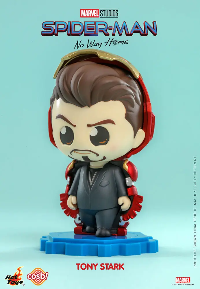 Spider-Man: No Way Home Cosbi Mini figura Tony Stark 8 cm termékfotó