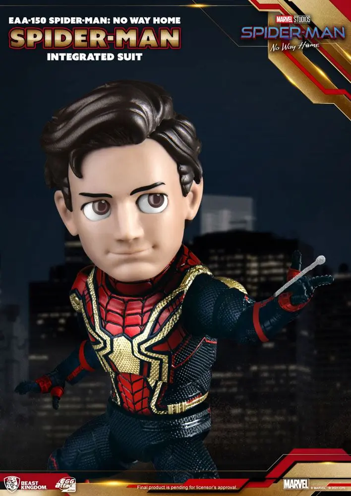 Spider-Man: No Way Home Egg Attack Spider-Man Integrated Suit akciófigura  17 cm termékfotó