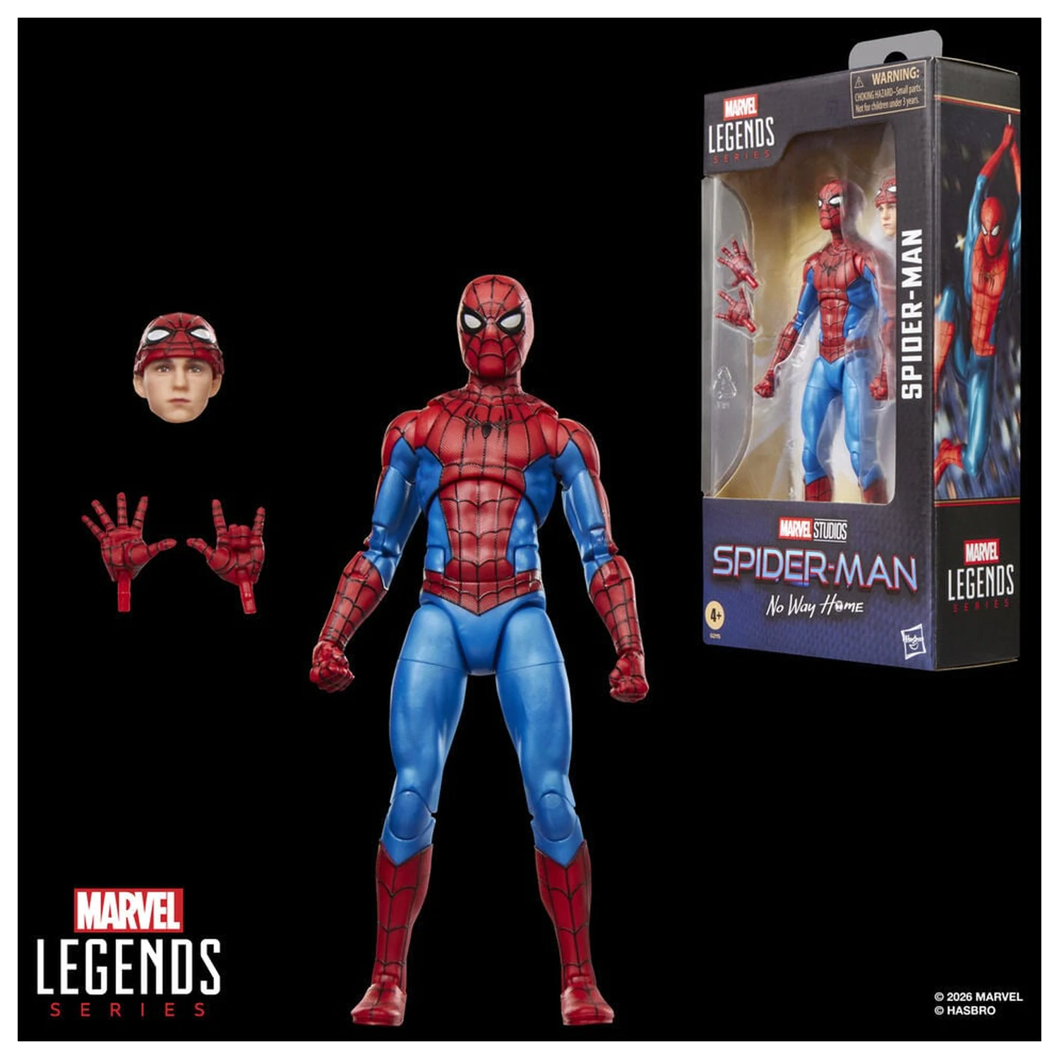 Spider-Man No Way Home Marvel Legends Series Spider-Man figura 15cm termékfotó