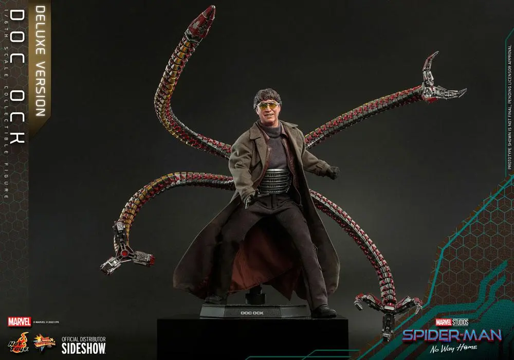 Spider-Man: No Way Home Movie Masterpiece 1/6 Doc Ock (Deluxe Version) akciófigura 31 cm termékfotó