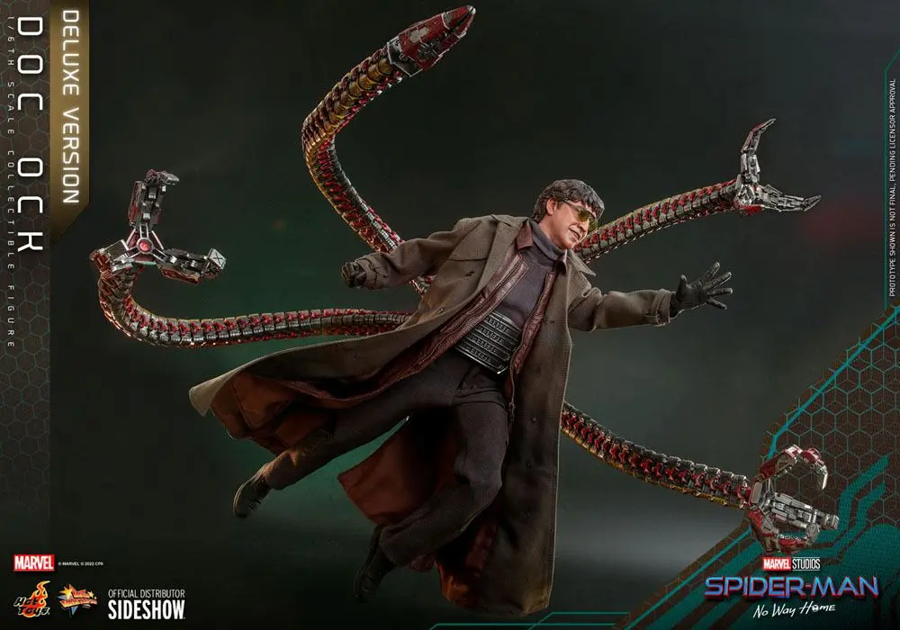 Spider-Man: No Way Home Movie Masterpiece 1/6 Doc Ock (Deluxe Version) akciófigura 31 cm termékfotó