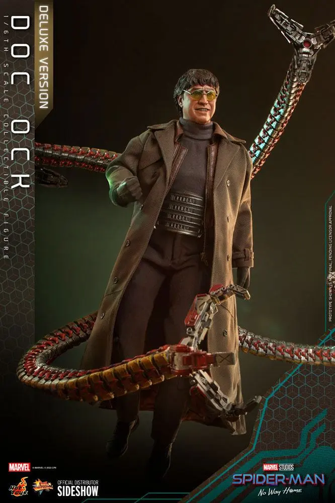 Spider-Man: No Way Home Movie Masterpiece 1/6 Doc Ock (Deluxe Version) akciófigura 31 cm termékfotó