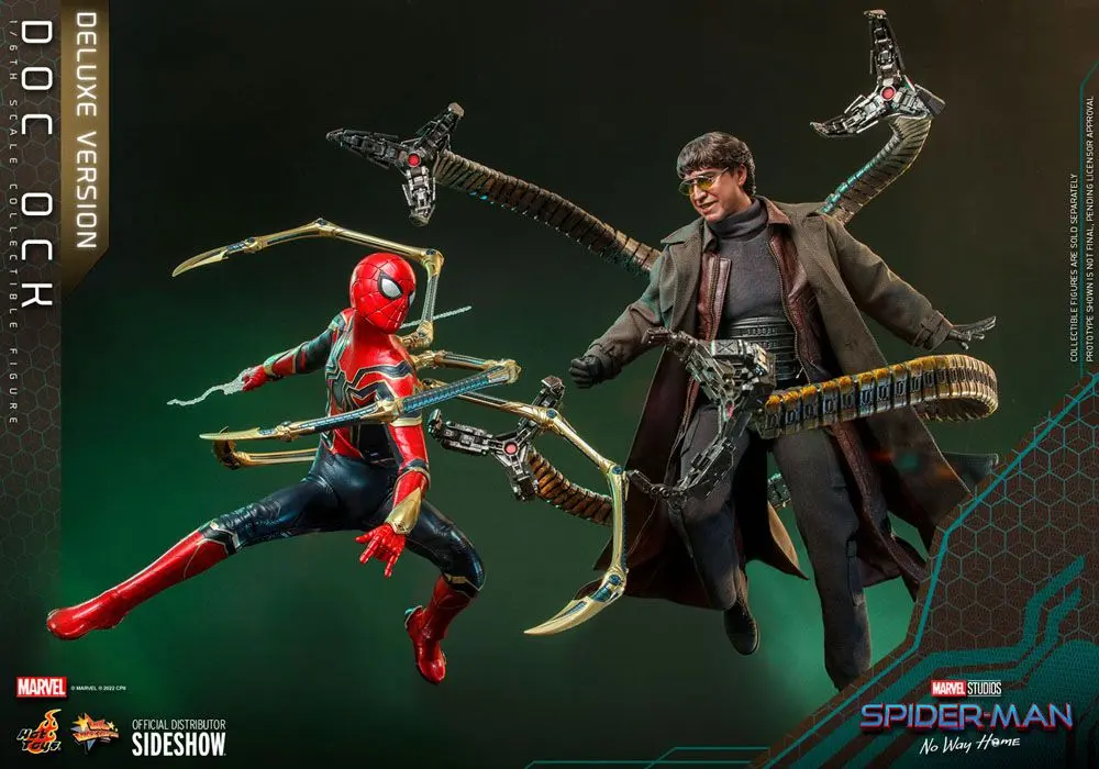 Spider-Man: No Way Home Movie Masterpiece 1/6 Doc Ock (Deluxe Version) akciófigura 31 cm termékfotó